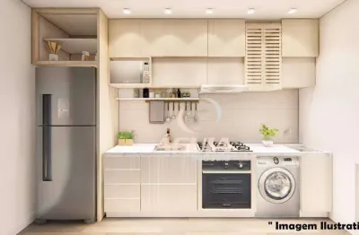 Apartamento com 2 dormitórios à venda, 42 m² por r$ 420.000,00 - campestre - santo andré/sp
