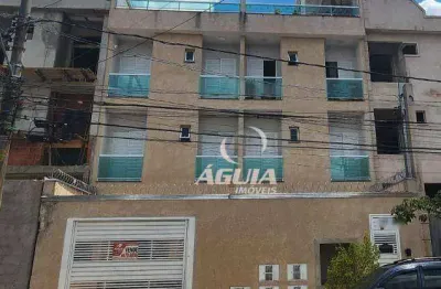Cobertura à venda, 50 m² por r$ 390.000,00 - jardim ana maria - santo andré/sp