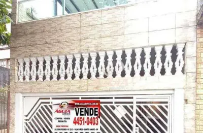 Sobrado à venda, 160 m² por r$ 600.000,00 - parque marajoara - santo andré/sp