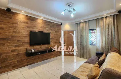 Sobrado com 3 dormitórios à venda, 137 m² por r$ 850.000,00 - parque jaçatuba - santo andré/sp