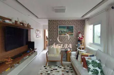 Apartamento com 2 dormitórios à venda, 55 m² por r$ 320.000,00 - jardim ana maria - santo andré/sp