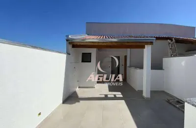 Cobertura com 2 dormitórios à venda, 44 m² + 44 m² por r$ 399.999 - jardim alvorada - santo andré/sp
