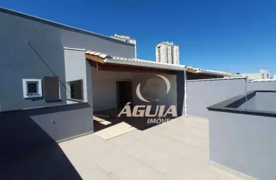 Cobertura com 2 dormitórios à venda, 56 m² por r$ 590.000,00 - vila curuçá - santo andré/sp
