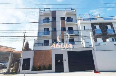 Apartamento garden com 2 dormitórios à venda, 60 m² por r$ 475.000,00 - campestre - santo andré/sp
