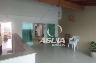 Casa à venda, 200 m² por r$ 580.000,00 - jardim santo alberto - santo andré/sp