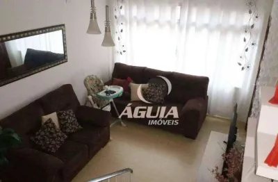 Sobrado com 3 dormitórios à venda, 250 m² por r$ 590.000,00 - vila eldízia - santo andré/sp