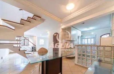 Sobrado à venda, 160 m² por r$ 810.000,00 - parque jaçatuba - santo andré/sp