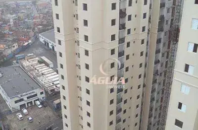 Apartamento com 2 dormitórios à venda, 46 m² por r$ 350.000,00 - parque jaçatuba - santo andré/sp
