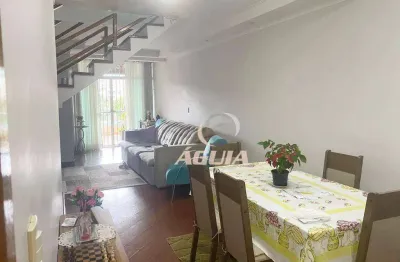 Sobrado com 3 dormitórios à venda, 142 m² por R$ 620.000,00 - Vila Bela Vista - Santo André/SP