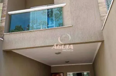 Sobrado à venda, 124 m² por r$ 700.000,00 - vila francisco matarazzo - santo andré/sp