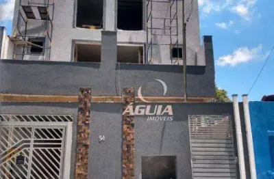 Cobertura com 2 dormitórios à venda, 55 m² por r$ 880.000,00 - vila américa - santo andré/sp