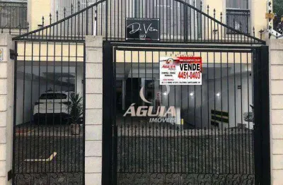 Cobertura com 1 dormitório à venda, 55 m² por r$ 620.000,00 - campestre - santo andré/sp
