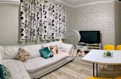 Apartamento com 2 dormitórios à venda, 62 m² por r$ 299.000,00 - enseada - guarujá/sp