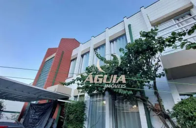 Super oferta, sobrado 03 dormitórios, à venda, 147 m² por r$ 749.999 - vila assunção - santo andré/sp