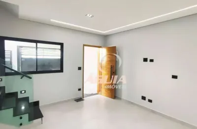 Sobrado com 2 dormitórios à venda, 116 m² por r$ 690.000,00 - parque erasmo assunção - santo andré/sp