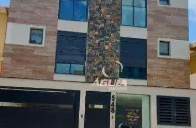 Cobertura com 2 dormitórios à venda, 50 m² por r$ 570.000,00 - vila curuçá - santo andré/sp
