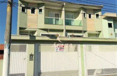 Sobrado com 04 dormitórios sendo 04 suítes à venda, 243 m² por r$ 1.050.000 - parque jaçatuba - santo andré/sp