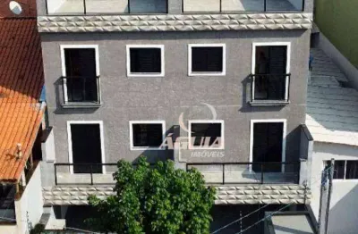 Cobertura à venda, 47 m² por r$ 450.000,00 - vila camilópolis - santo andré/sp