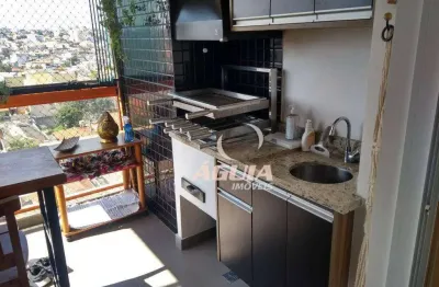 Apartamento à venda, 70 m² por r$ 660.000,00 - vila curuçá - santo andré/sp
