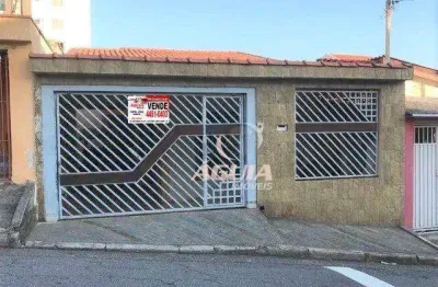 Casa com 02 dormitórios + edícula à venda, 161 m² por r$ 628.000 - vila príncipe de gales - santo andré/sp