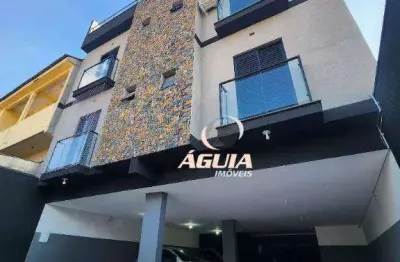 Apartamento com 2 dormitórios à venda, 50 m² por r$ 335.000,00 - jardim santo alberto - santo andré/sp