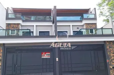 Sobrado à venda, 210 m² por r$ 1.485.000,00 - jardim - santo andré/sp