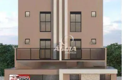 Cobertura com 2 dormitórios à venda, 47 m² + 47 m² por r$ 480.000 - vila cecília maria - santo andré/sp