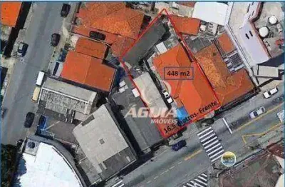 Terreno à venda, 448 m² por r$ 1.750.000,00 - parque oratório - santo andré/sp