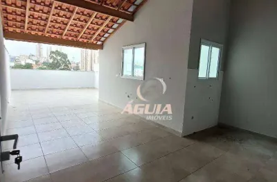 Cobertura com 2 dormitórios à venda, 50 m² por r$ 490.000,00 - parque novo oratório - santo andré/sp