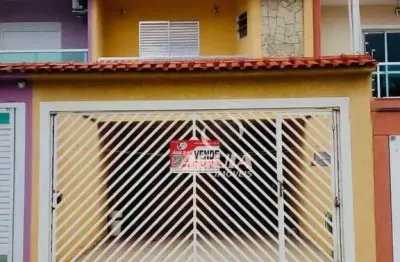 Sobrado com 3 dormitórios à venda, 175 m² por r$ 950.000,00 - vila américa - santo andré/sp