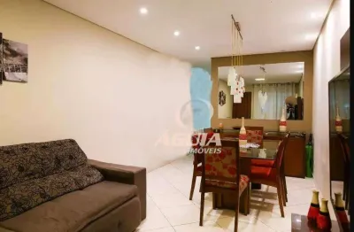 Sobrado com 3 dormitórios à venda, 147 m² por r$ 690.000,00 - parque erasmo assunção - santo andré/sp