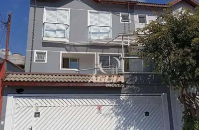 Sobrado com 2 dormitórios à venda, 107 m² por r$ 607.000,00 - vila cecília maria - santo andré/sp