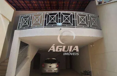 Sobrado com 4 dormitórios à venda, 254 m² por r$ 985.000,00 - parque jaçatuba - santo andré/sp