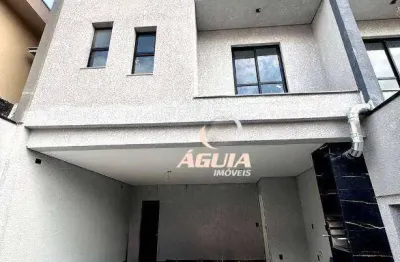 Sobrado com 2 suítes à venda, 135 m² por r$ 700.000 - vila pinheirinho - santo andré/sp