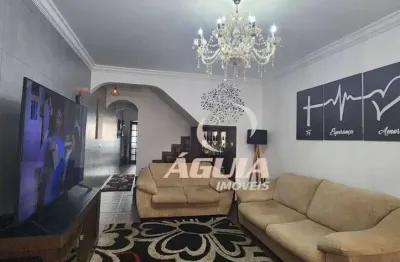 Sobrado com 3 dormitórios à venda, 245 m² por r$ 958.000,00 - parque erasmo assunção - santo andré/sp