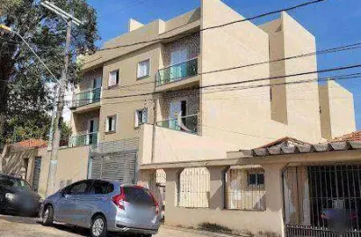 Cobertura com 2 dormitórios à venda, 62 m² + 62 m² por r$ 569.500 - vila alice - santo andré/sp