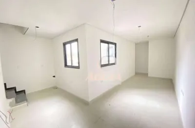 Cobertura à venda, 50 m² por r$ 450.000,00 - parque capuava - santo andré/sp