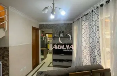 Sobrado com 3 dormitórios à venda, 75 m² por r$ 560.000,00 - utinga - santo andré/sp
