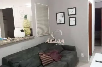 Apartamento à venda, 55 m² por r$ 350.000,00 - jardim santo antônio - santo andré/sp
