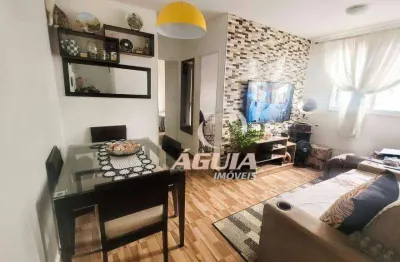 Apartamento próximo à r. carijós, à venda, 48 m² por r$ 235.000 - vila bela vista - santo andré/sp