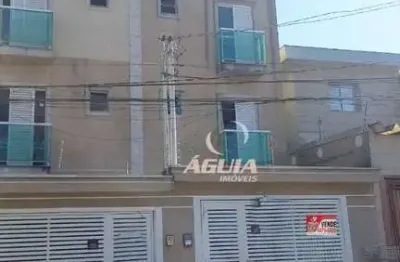 Cobertura com 2 dormitórios à venda, 38 m² por r$ 330.000,00 - vila junqueira - santo andré/sp