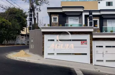 Sobrado com 3 dormitórios à venda, 75 m² por r$ 570.000,00 - vila lucinda - santo andré/sp