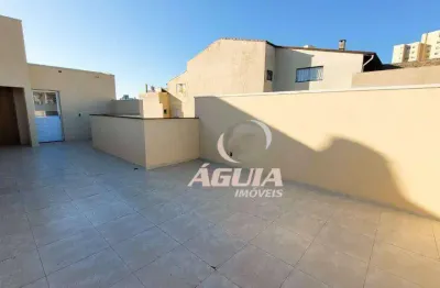 Cobertura com 2 dormitórios à venda, 60 m² por r$ 550.000,00 - vila valparaíso - santo andré/sp
