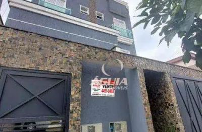 Apartamento triplex com cobertura -  à venda, 120 m² por r$ 599.900 - vila camilópolis - santo andré/sp