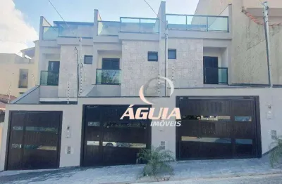 Sobrado com 2 dormitórios à venda, 104 m² por r$ 640.000,00 - parque novo oratório - santo andré/sp