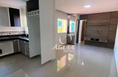 Cobertura com 2 dormitórios à venda, 50 m² por r$ 510.000,00 - vila camilópolis - santo andré/sp