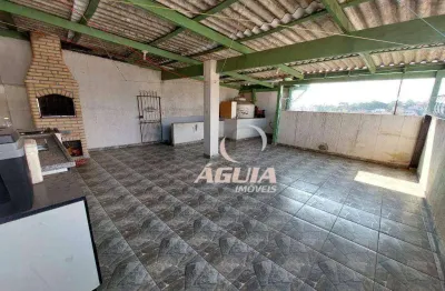 Casa espaçosa, à venda, 216 m² por r$ 449.900 - jardim cristiane - santo andré/sp