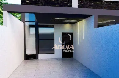 Casa térra com área gourmet com 2 dormitórios à venda, 135 m² por r$ 680.000 - vila helena - santo andré/sp