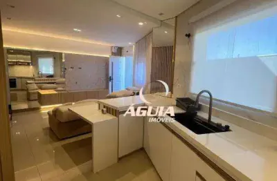 Sobrado com 2 dormitórios à venda, 113 m² por r$ 690.000,00 - parque joão ramalho - santo andré/sp