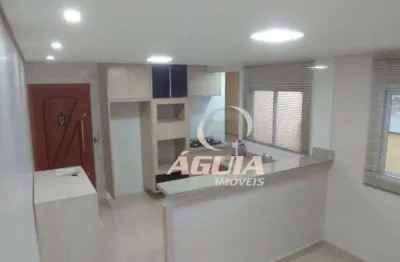 Cobertura com 2 dormitórios à venda, 50 m² por r$ 430.000,00 - vila camilópolis - santo andré/sp